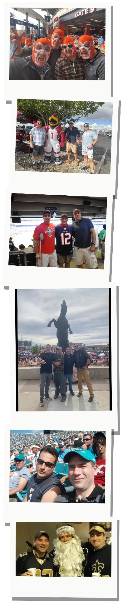 GameHopper crew memories, left outer photo strip